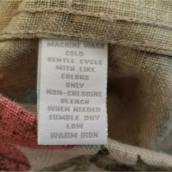 Charter club SP 100% linen floral jacket NWOT‎ - Picture 3 of 5